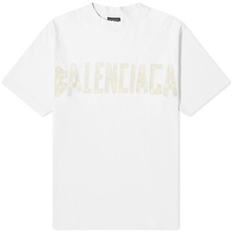 Balenciaga: Белая футболка 