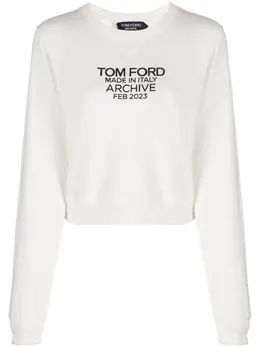 TOM FORD: Свитшот  Logo с принтом