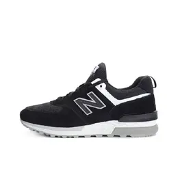 New Balance: Чёрные кроссовки 574