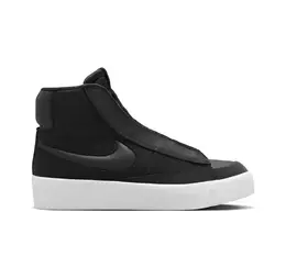 Nike: Чёрные кеды Blazer Mid