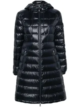 Moncler: Пальто с капюшоном 