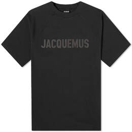 Jacquemus: Чёрная футболка 