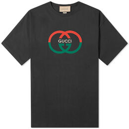 Gucci: Чёрная футболка 