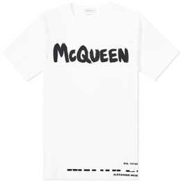 Alexander McQueen: Белая футболка 