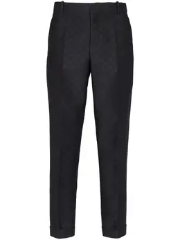 Balmain: Жаккардовые брюки  PB