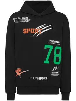Plein Sport: Флисовая толстовка 