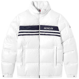 Moncler: Белая куртка 