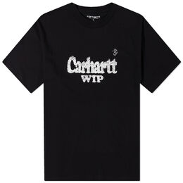 Carhartt WIP: Чёрная футболка 