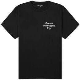 Carhartt WIP: Чёрная футболка 