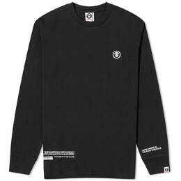 Aape By A Bathing Ape: Чёрная футболка 