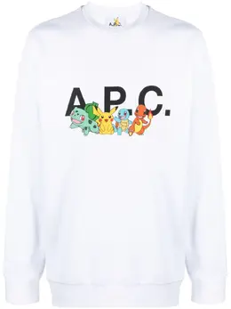 A.P.C.: Свитшот с принтом 