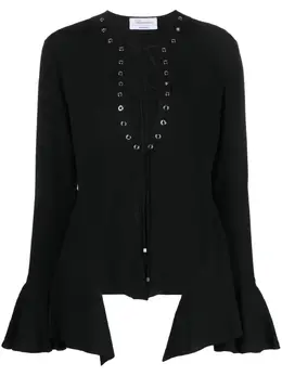 Blumarine: Чёрная блуза 