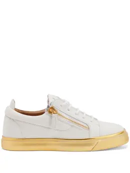 Giuseppe Zanotti: Белые кроссовки  Gail