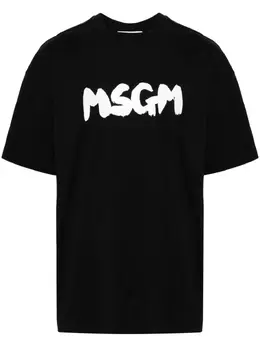 MSGM: Футболка с принтом 