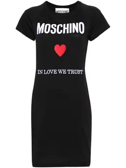 Moschino: Короткое платье 