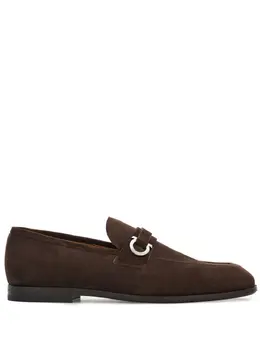 Ferragamo: Коричневые туфли  Gancini