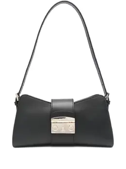 Furla: Чёрная сумка 