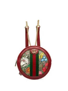 Gucci Pre-Owned: Красный рюкзак