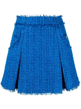 Balmain: Плиссированная юбка 