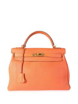 Hermès Pre-Owned: Оранжевая сумка 