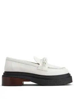 Tod's: Белые лоферы 