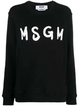 MSGM: Свитшот с принтом 