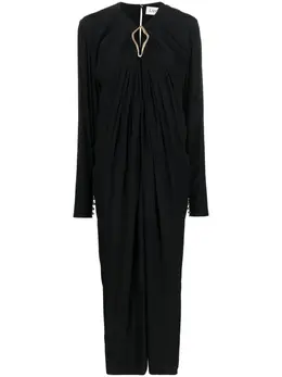 Lanvin: Драпированное платье 