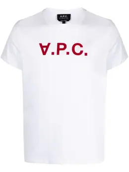 A.P.C.: Хлопковая футболка  VPC