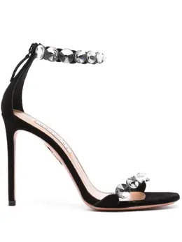 Aquazzura: Чёрные сандалии  Tequila