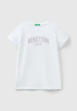 United Colors of Benetton: Белая футболка 