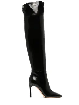 Gianvito Rossi: Чёрные ботинки 