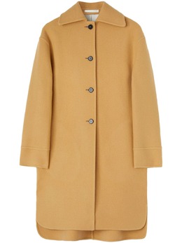 Jil Sander: Пальто из шерсти 
