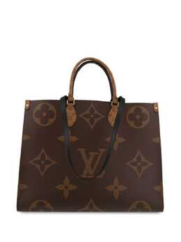 Louis Vuitton Pre-Owned: Коричневая сумка-шоппер