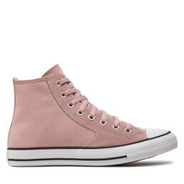 Converse: Розовые кеды Chuck Taylor All Star