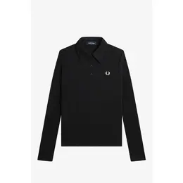 FRED PERRY: Чёрное поло