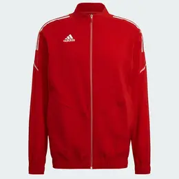 adidas: Красная куртка 