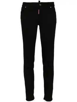 Dsquared2: Чёрные джинсы  Twiggy