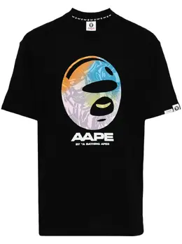 AAPE BY *A BATHING APE®: Футболка с принтом 