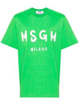 MSGM: Футболка с принтом 