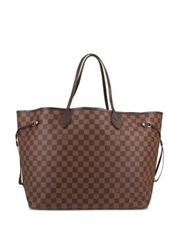 Louis Vuitton Pre-Owned: Коричневая сумка-шоппер