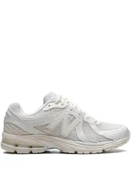 New Balance: Белые кроссовки 