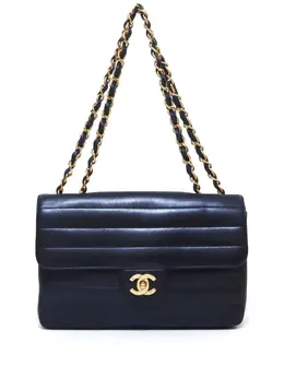 CHANEL Pre-Owned: Чёрная сумка 