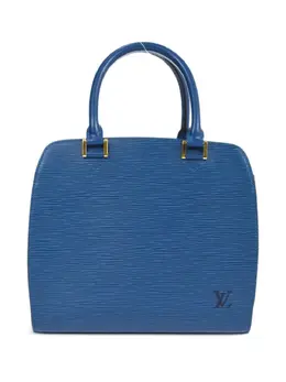 Louis Vuitton Pre-Owned: Голубая сумка 