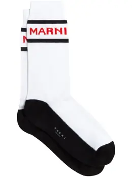 Marni: Белые носки 