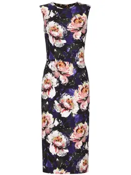 Dolce & Gabbana: Платье с принтом 