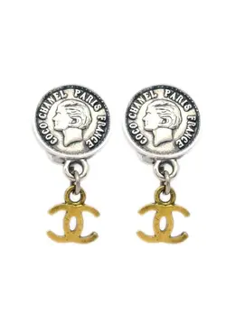 CHANEL Pre-Owned: Серьги 