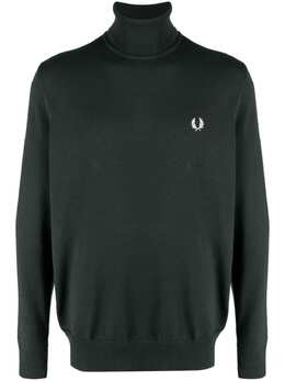 Fred Perry: Зелёный свитер 