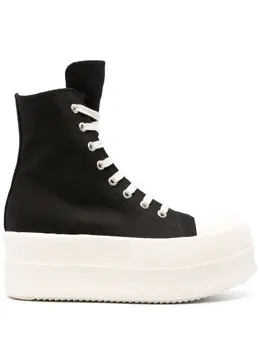 Rick Owens DRKSHDW: Чёрные кроссовки 