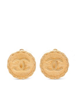 CHANEL Pre-Owned: Серьги 