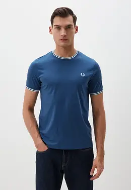 Fred Perry: Синяя футболка 